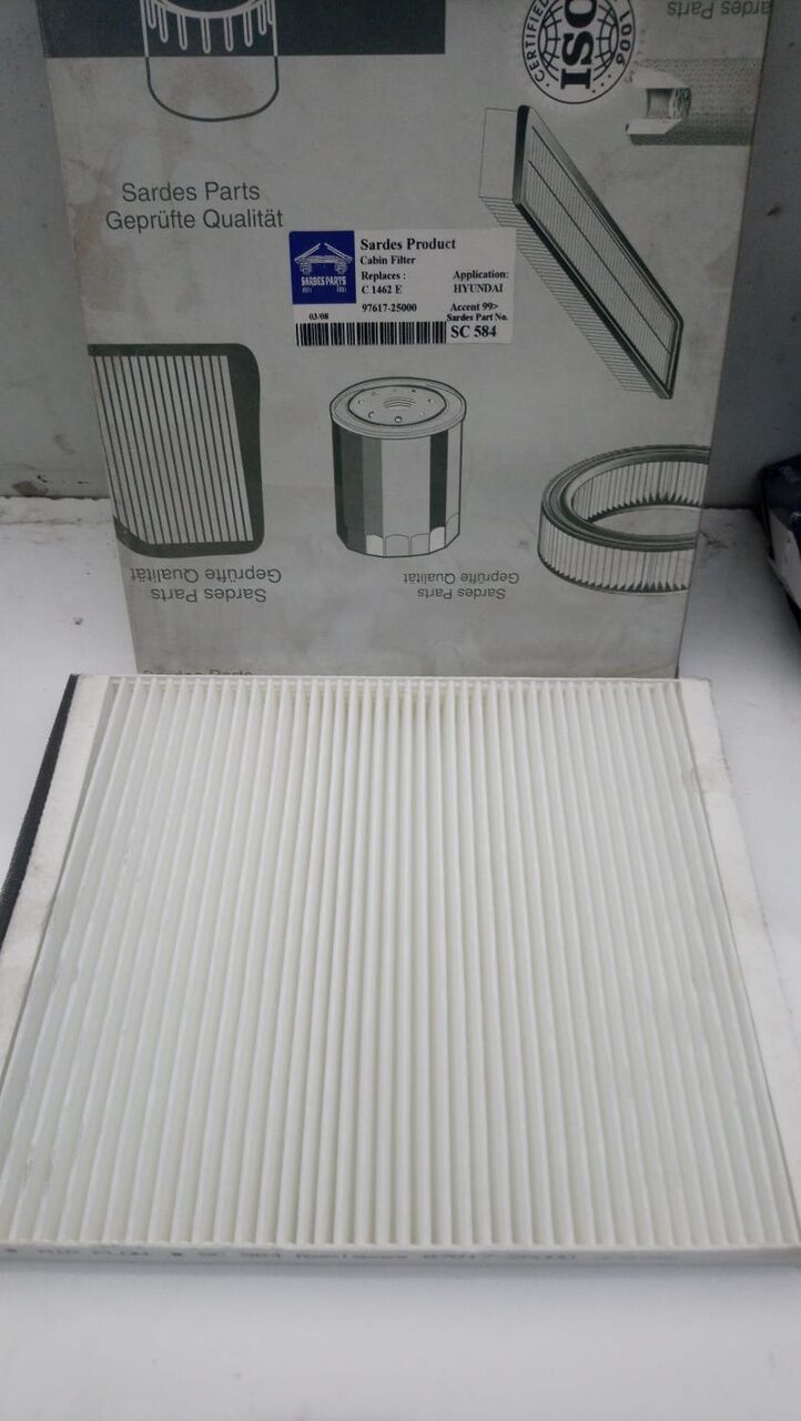 Hyundaı Accent 2000/2002 Polen Filtresi 97617-25000