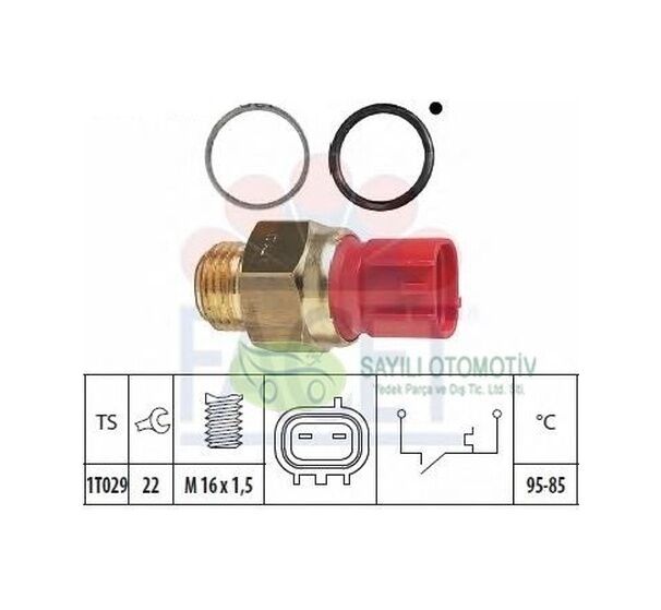 Fan Müşürü Swift 1988- Kirmizi