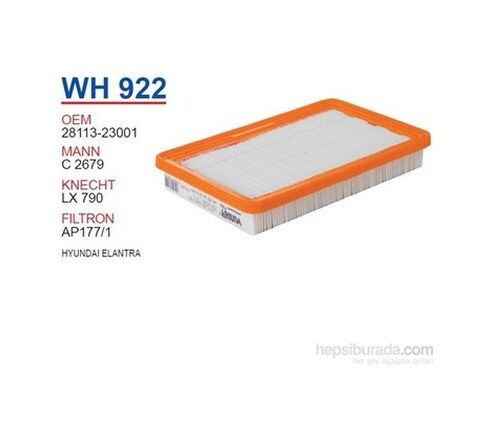 Hyundaı Elentra 1995 2000 Hava Filtresi 28113-23001