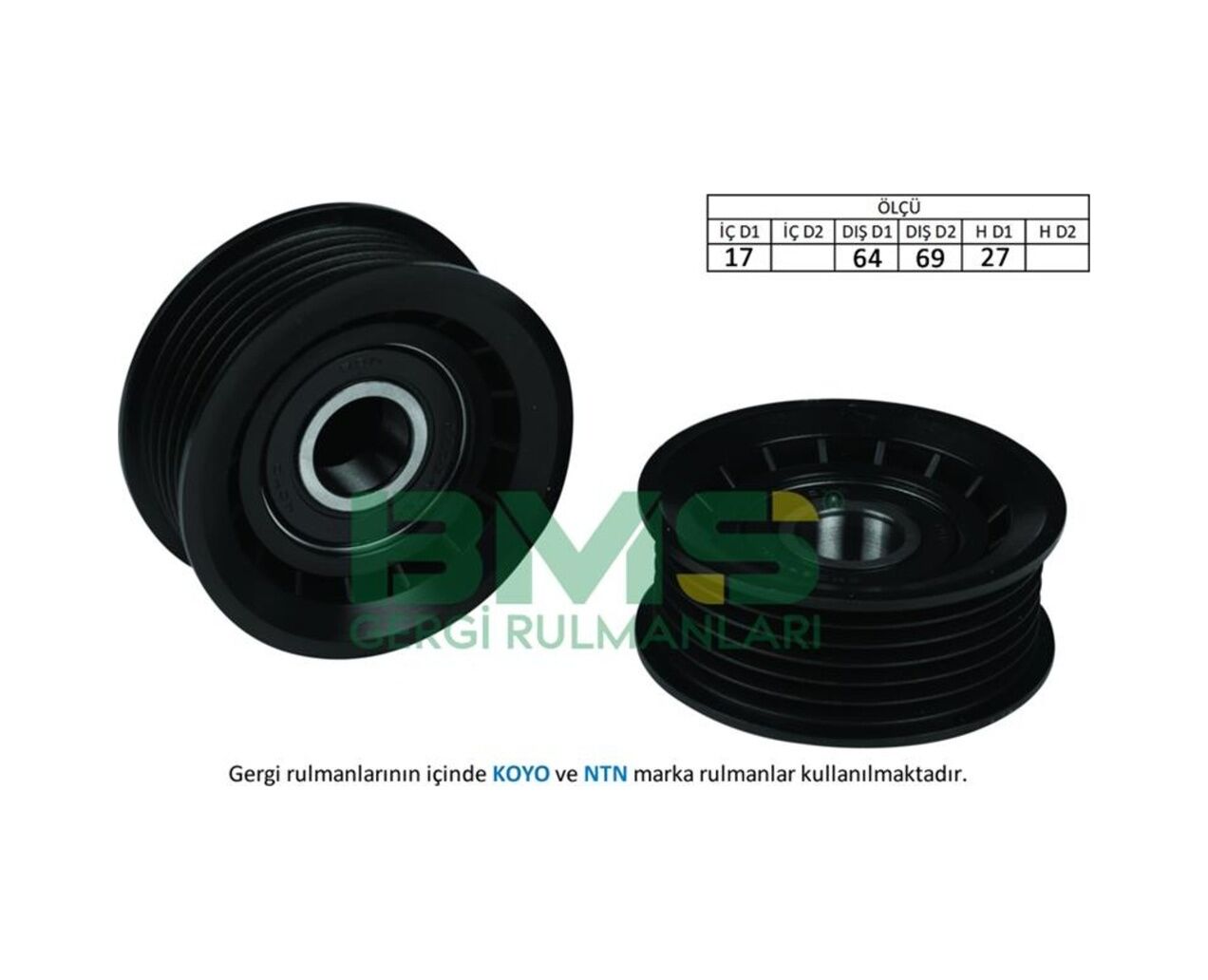 Bms-050 Kayis Gergi Rulmani (Kanalli) W203 0507 Cl203 0508 W204 514737692