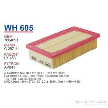 Tempra Hava Filtresi 7604091