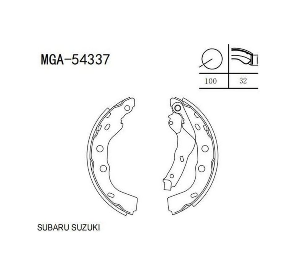 Mga-54337 - Kampana Balata Suzukı Swıft Sedanıı Ea Ma 1989-2004