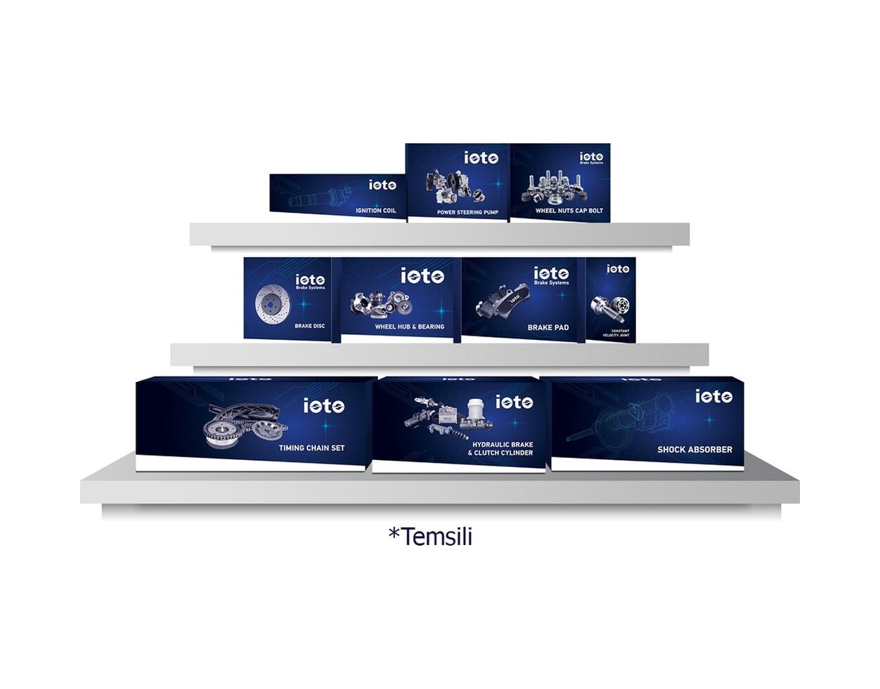 Ioto 10201-20517 Aks Kafasi Dis Abs'Li Accent 1995-2005 (25×22×50 465409494