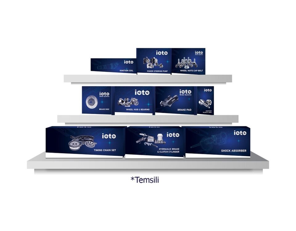 Ioto 10201-20517 Aks Kafasi Dis Abs'Li Accent 1995-2005 (25×22×50 465409494