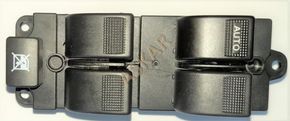 CAM KALDIRMA DÜĞMESİ ÖN SOL 4 LÜ 626 SEDAN 98- KYOTA