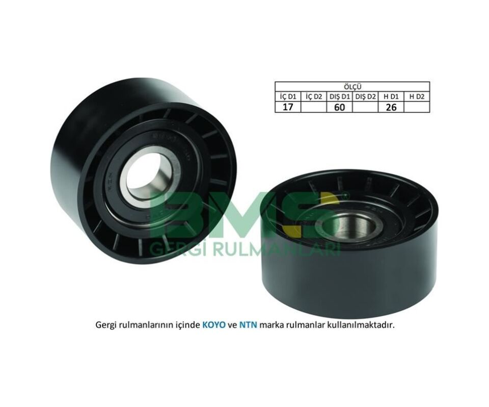 BMS-013 ALTERNATÖR GERGİ RULMANI CLIO II-KNG 1.6-1.4 16V LGN I-I