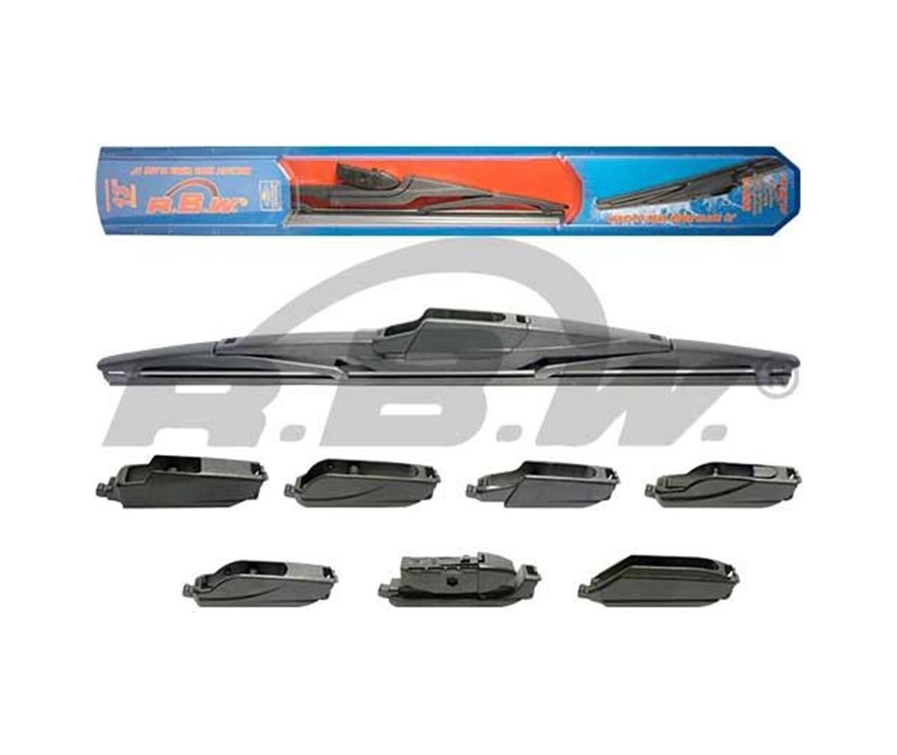 RBW 95013 SİLGİ SÜPÜRGESİ ARKA TEK KAPI 33 CM 7 APARATLI ÜNİVERSAL