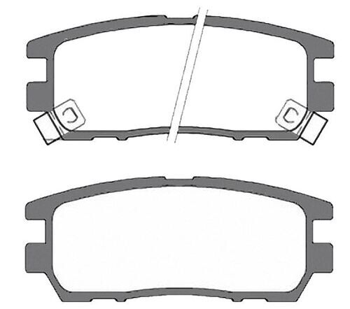 Mitsubishi Pajero Arka Balata 1992/1997 Hi-Q Sp1046-2