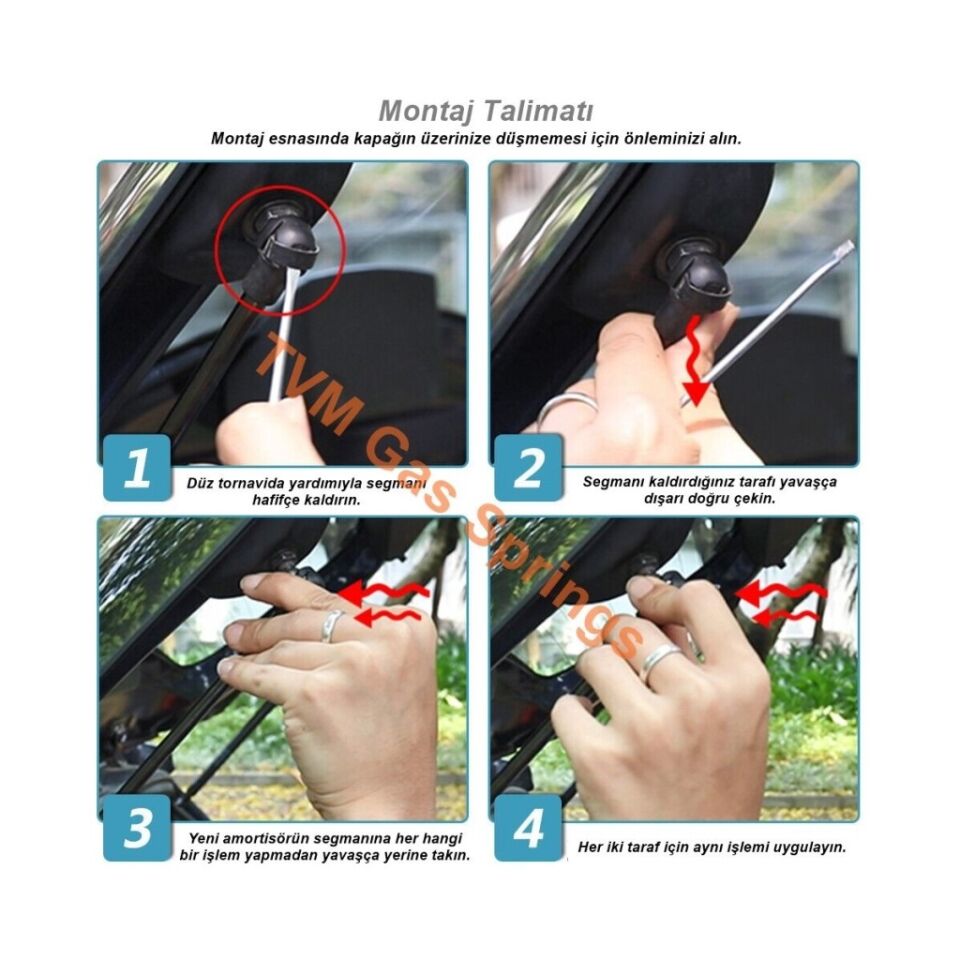 Hyundai Tucson Bagaj Amortisörü 2004-2010 (2 Adet)