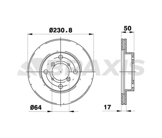 ON FREN DISK (AYNASI) HAVALI SUZUKI ALTO 1994-2002 SUZUKI SWIFT