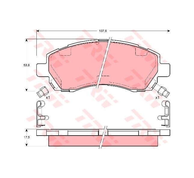 Ön Balata Subaru Legacy 2 0 2 2 94 03 Impreza 1 6i 2 0i 1 6 Awd 92 00 Impreza 1 6 Awd 01