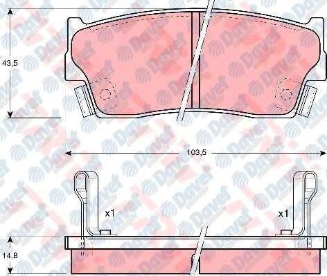 On Fren Balatası Vıtara 3 Kapı 90 98