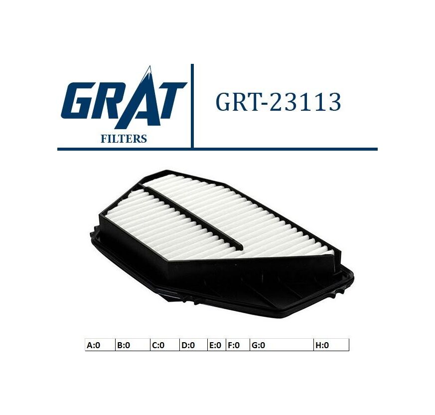 Hava Fıltresı - Honda Accord 94/98 GRT-23113