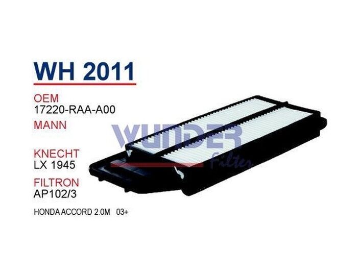Wh 2011 Honda Accord Viii 2.0 Accord Ix 2.0 03-11 17220-Raa-A00