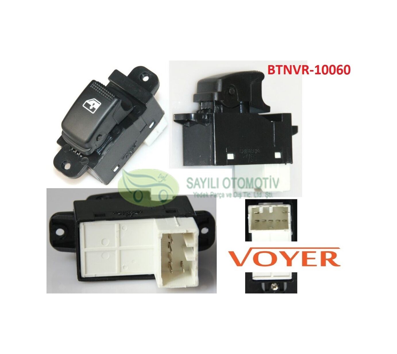 Cam Düğmesi Elantra 2001- Tekli