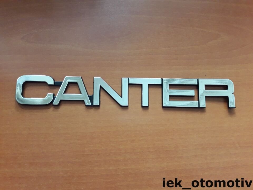 CANTER YAZI 39 CM 4.1 CM  (Amblem)