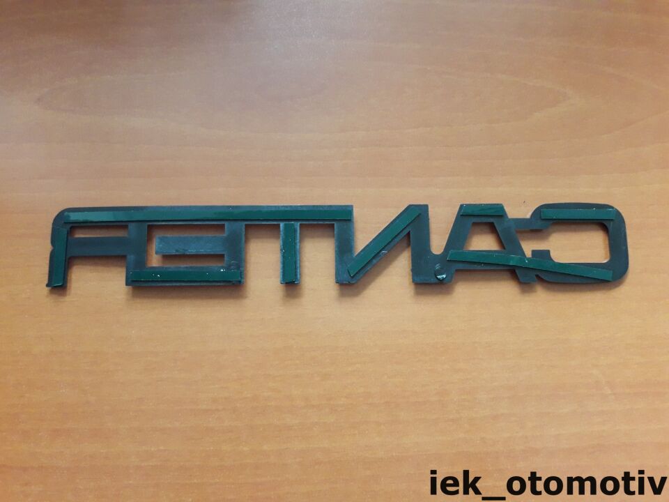 Canter Yazı Yazısı - Ürün Ölçüleri Açıklamada Belirtilmiştir