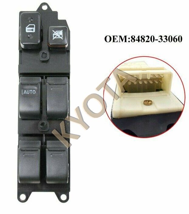 CAM KALDIRMA DÜĞMESİ ÖN SOL 4 LÜ RAV4 96- / LANDCRIUSER 93-98 KYOTA