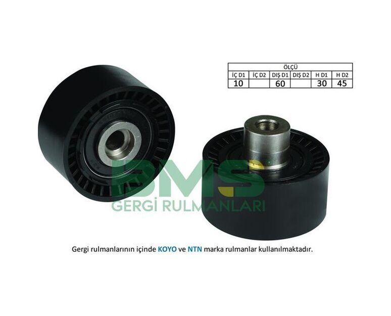 V KAYIS AVARE ALTERNATOR RULMANI P107 P206 P206 P307 C2 C3 XSARA FIESATA 1.4HDI/1.6HDI/FOCUS 1.6TDCI 02-NACHI OLCU 106030/45 BMS 222